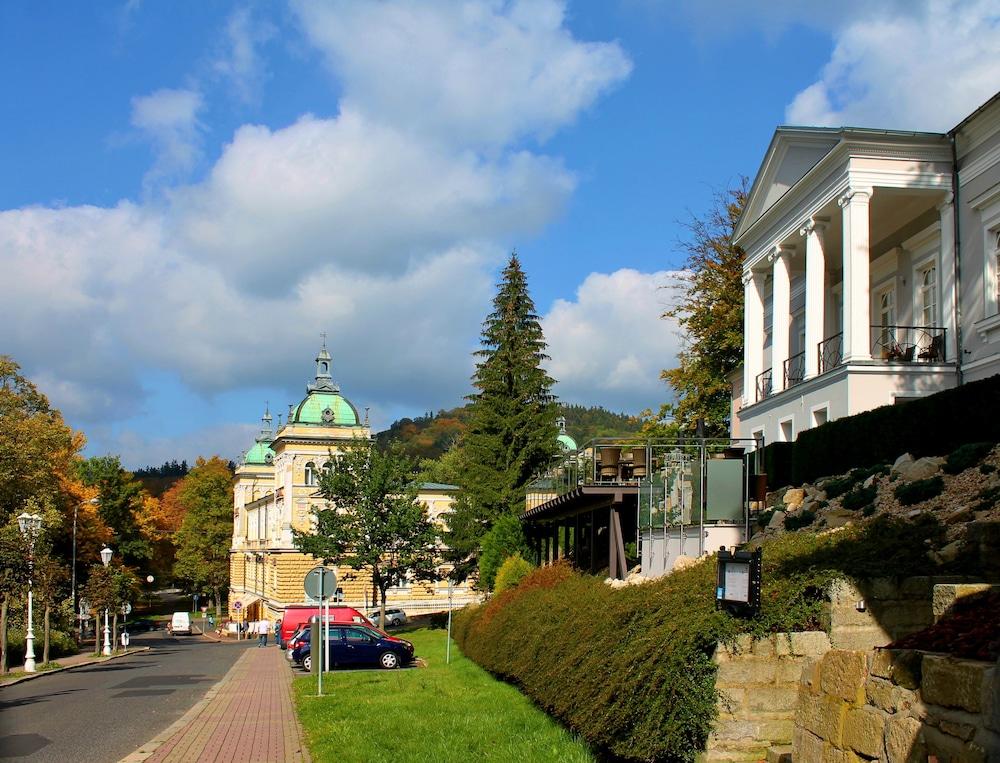 Gourmet Hotel Villa Patriot Marianske Lazne Exterior foto