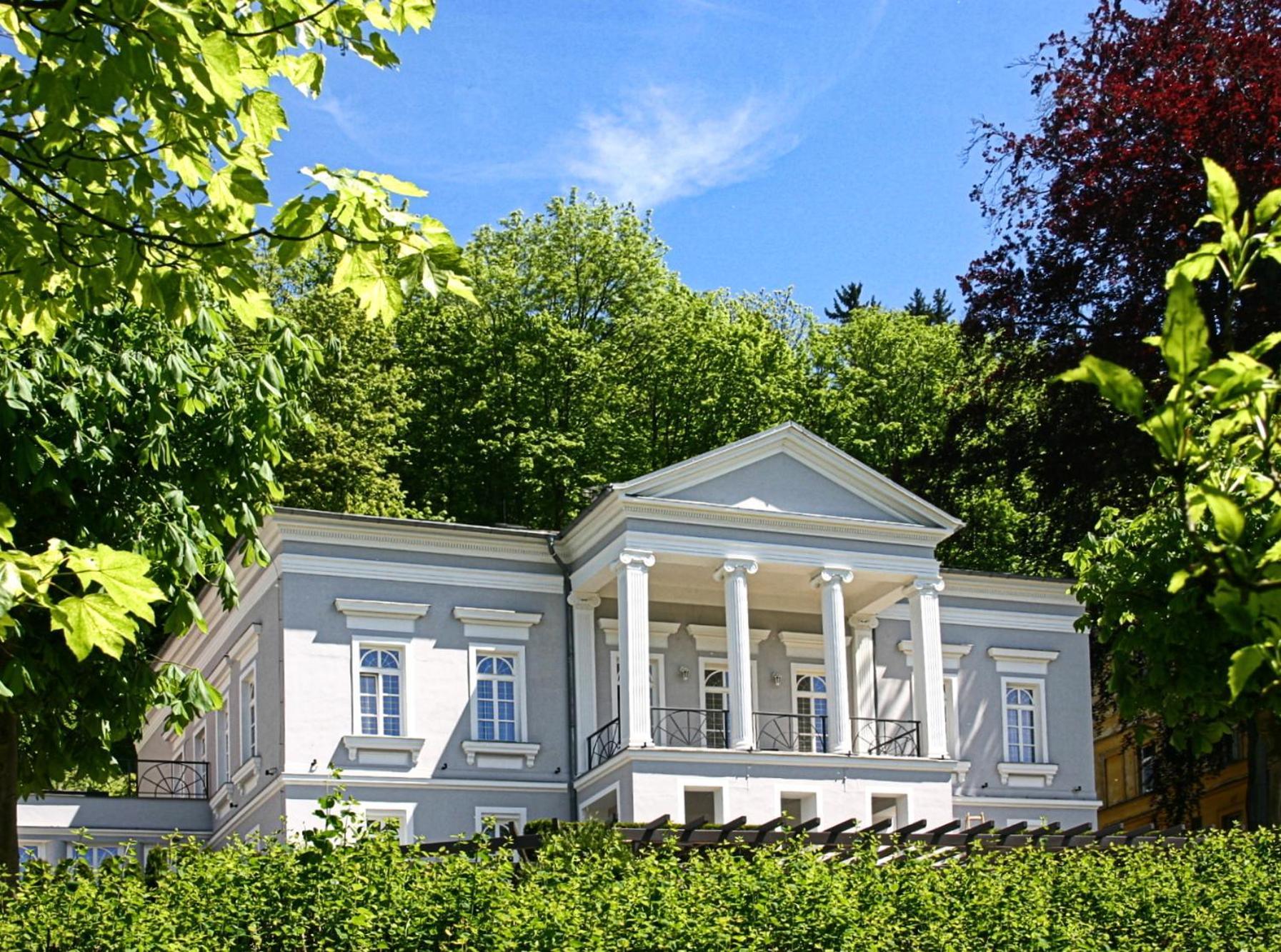 Gourmet Hotel Villa Patriot Marianske Lazne Exterior foto