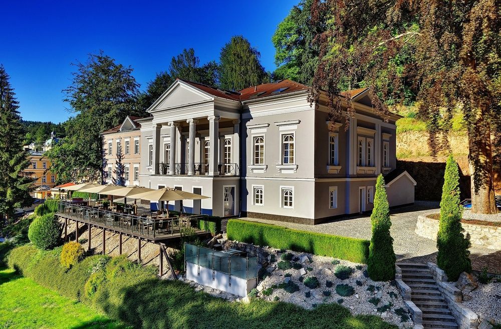 Gourmet Hotel Villa Patriot Marianske Lazne Exterior foto